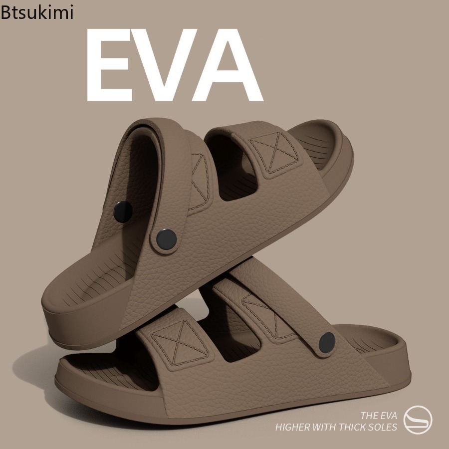 Sewing House - New Men's Summer Slippers Fashion Anti-slip
