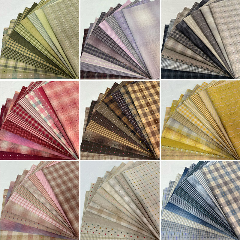 24x33cm 10pcs Pre-Dyed Cotton  - đánh giá và giá Sewing Tweed Fabric
