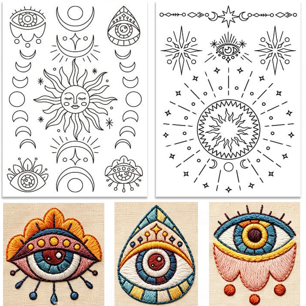 Stick And Stitch Mystical Sun  - đánh giá và giá Textile Sewing Patterns