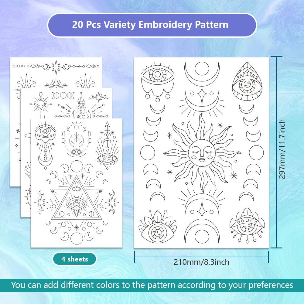 Stick And Stitch Mystical Sun  - đánh giá và giá Textile Sewing Patterns