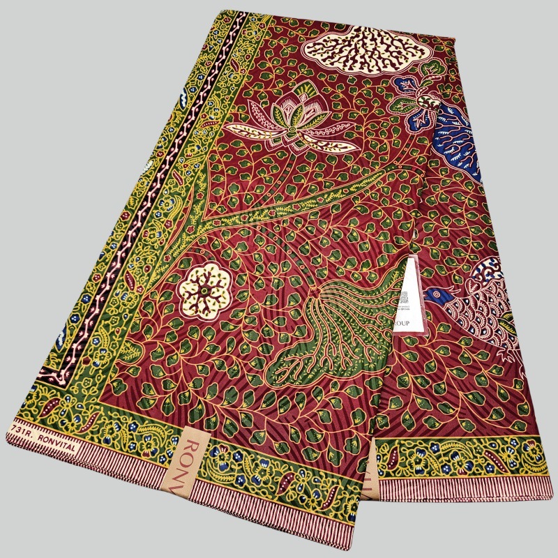 46Inch * 6Yards Green Leaves P - đánh giá và giá Sewing Batik