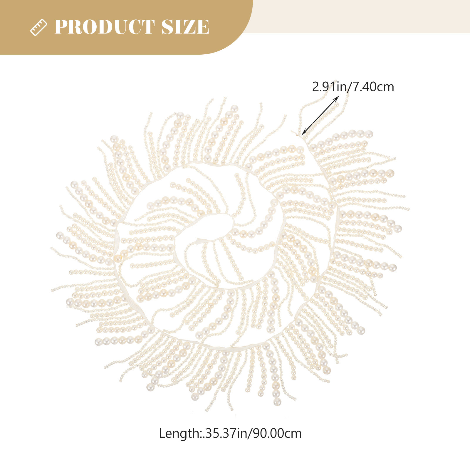 Clothing Pearl Trim Delicate P - đánh giá và giá Sewing In Textile