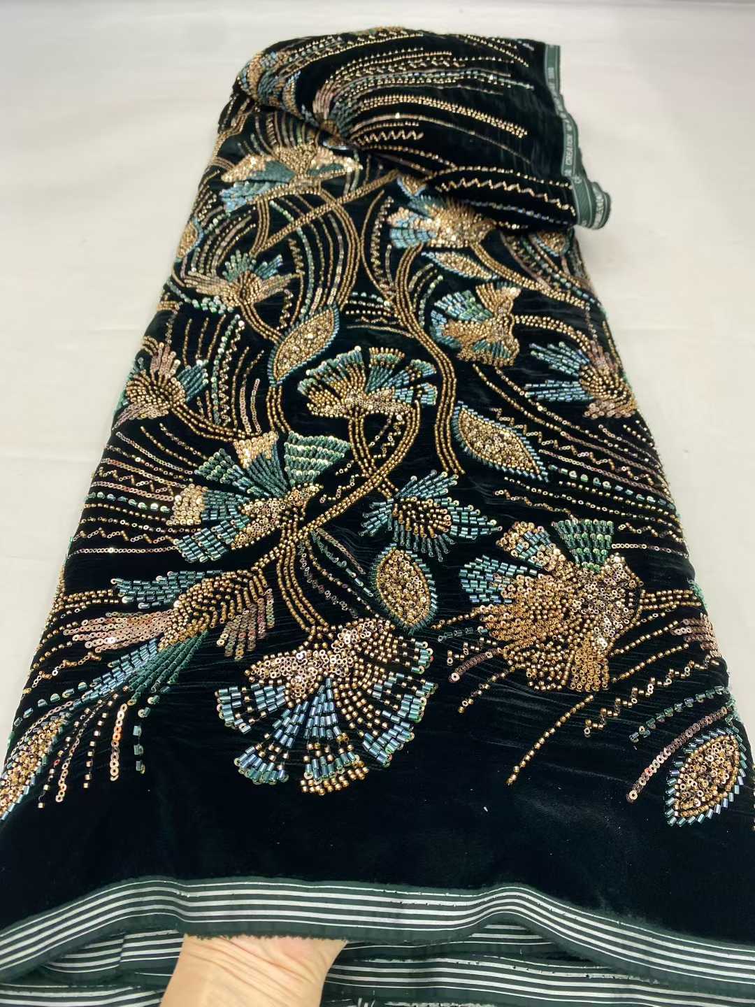 2026 New Arrival African velve - đánh giá và giá Sewing Velvet Fabric