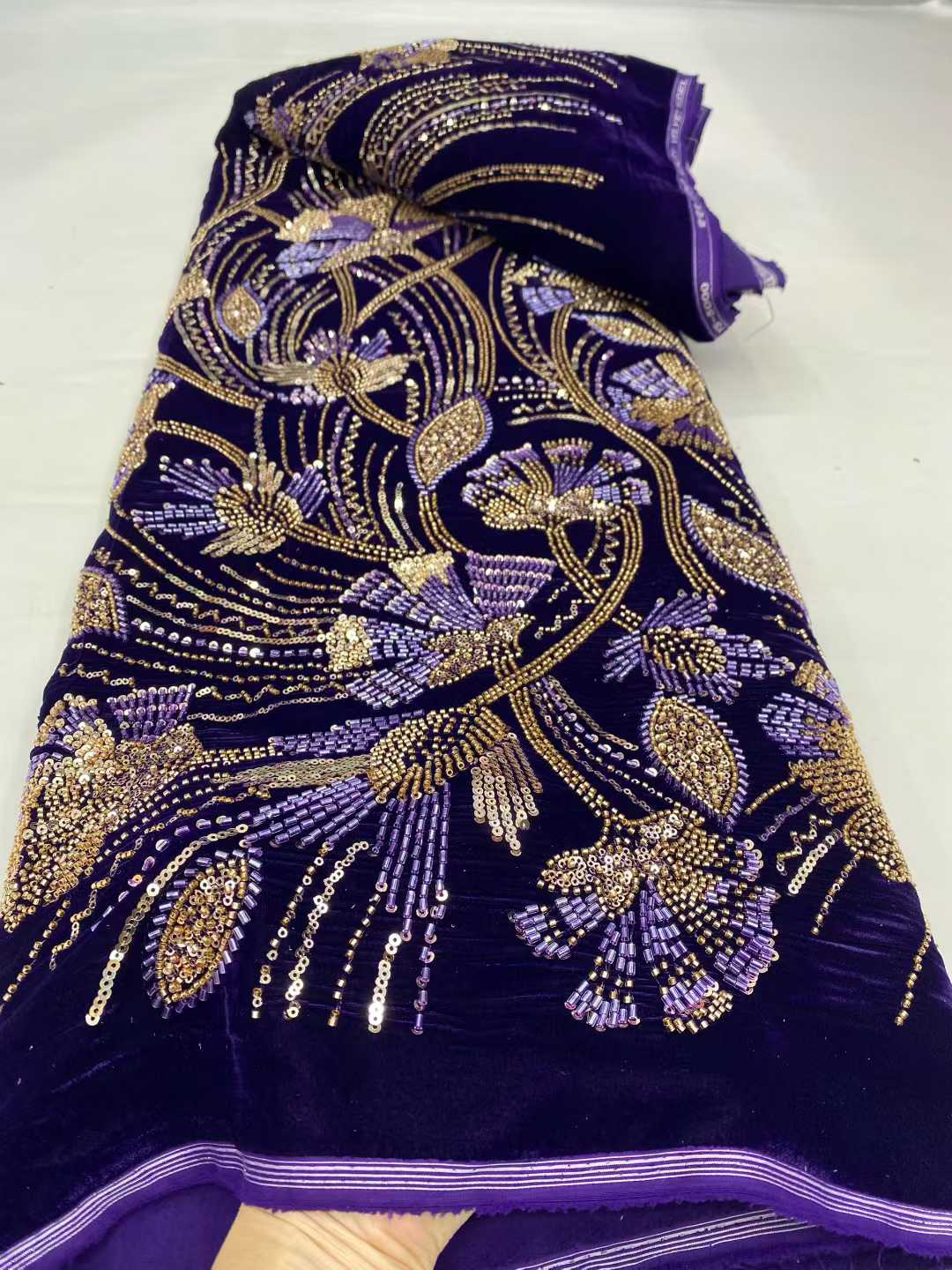 2026 New Arrival African velve - đánh giá và giá Sewing Velvet Fabric