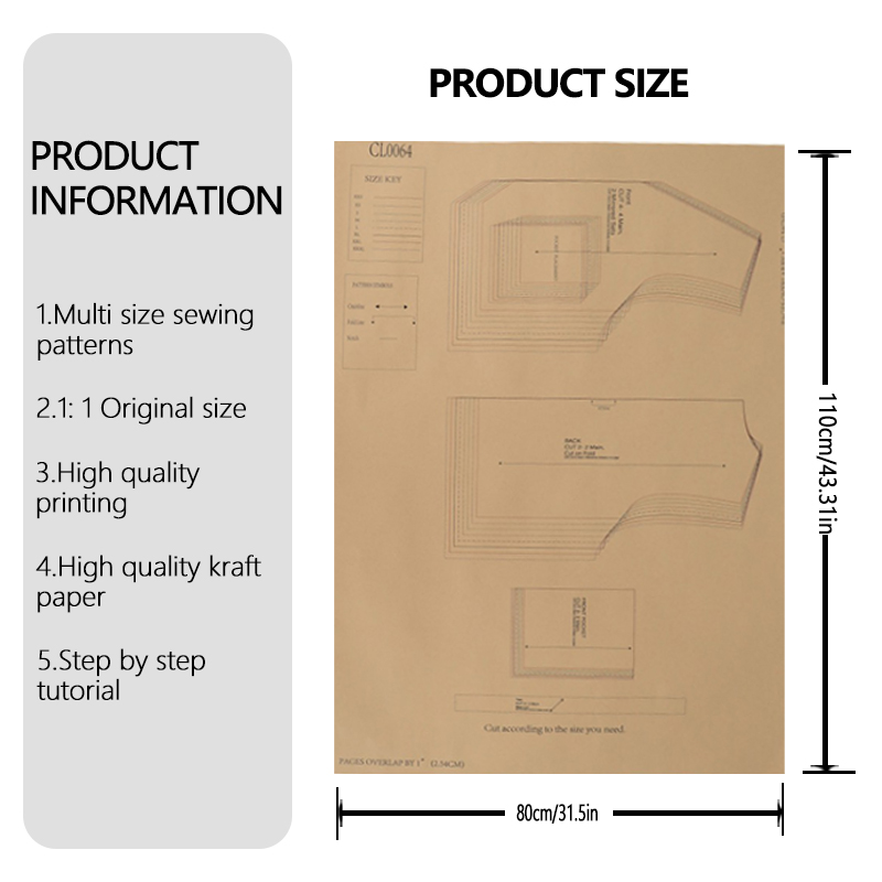 Sewing patterns for women's ve - đánh giá và giá Textile Sewing Patterns