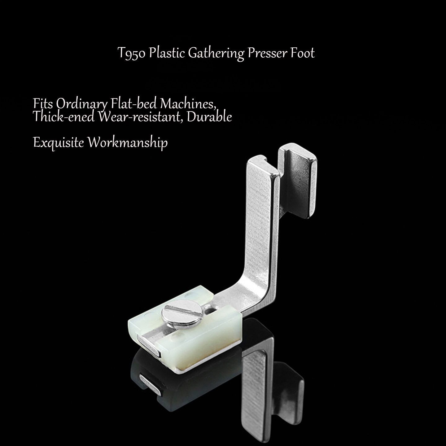 T950 Teflon Plastic Gathering  - đánh giá và giá Sewing Machine Fabric
