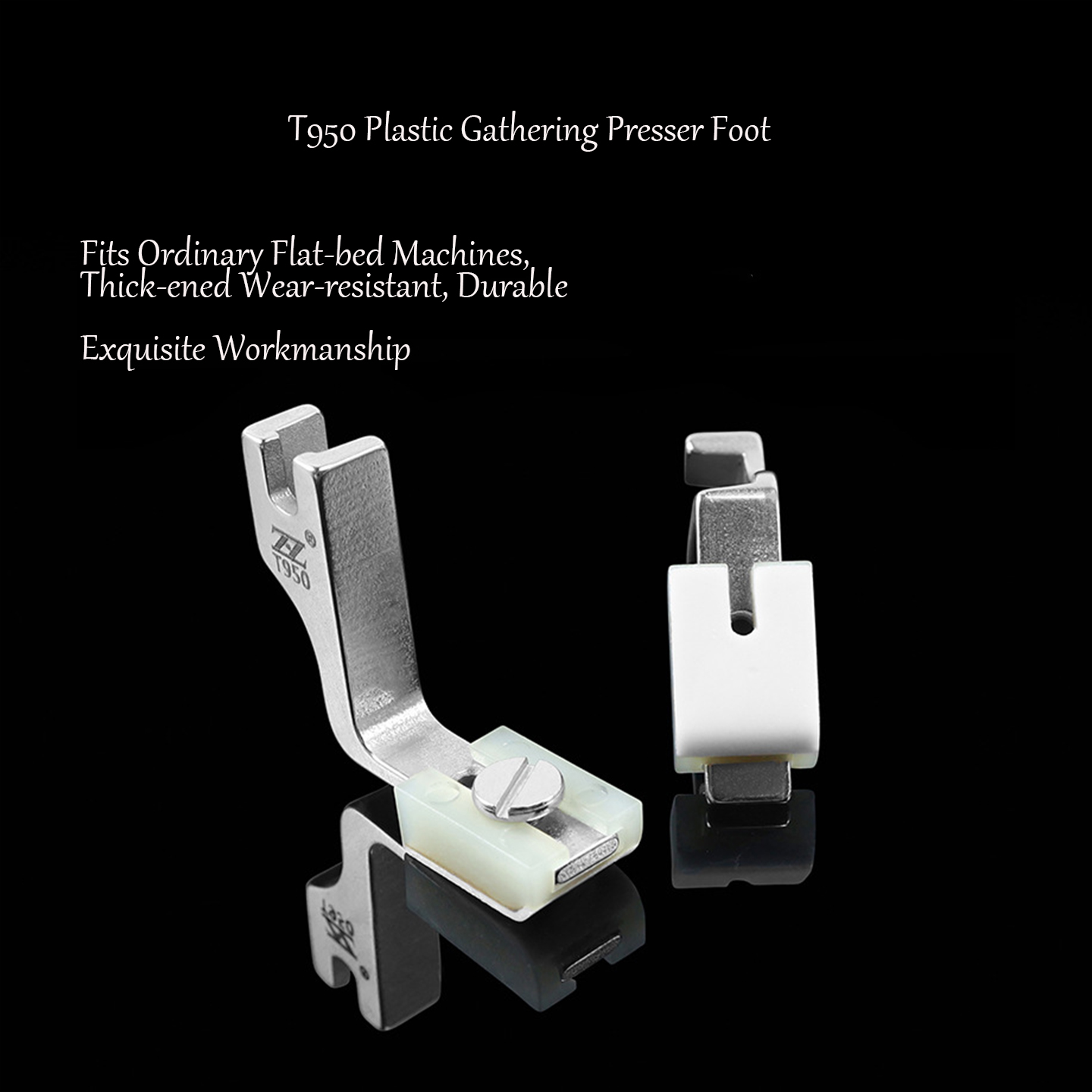 T950 Teflon Plastic Gathering  - đánh giá và giá Sewing Machine Fabric
