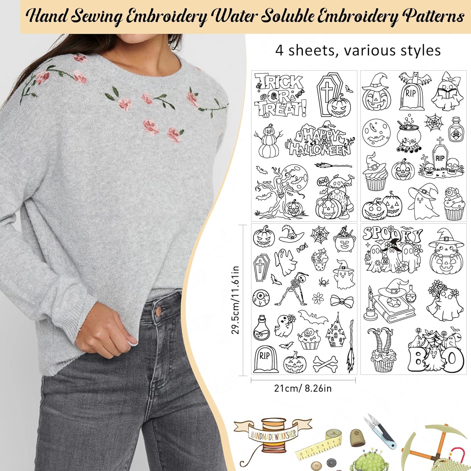 Water Soluble Stabilizer Embro - đánh giá và giá Textile Sewing Patterns
