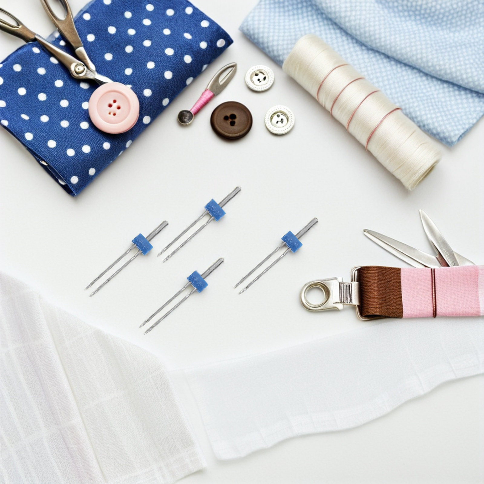 4Sets Twin Sewing Needle Set S - đánh giá và giá Sewing Hemming