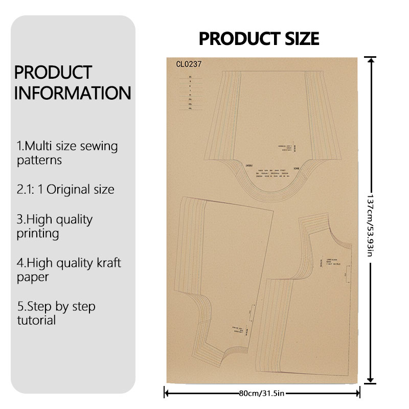 Sewing patterns for women's Li - đánh giá và giá Textile Sewing Patterns