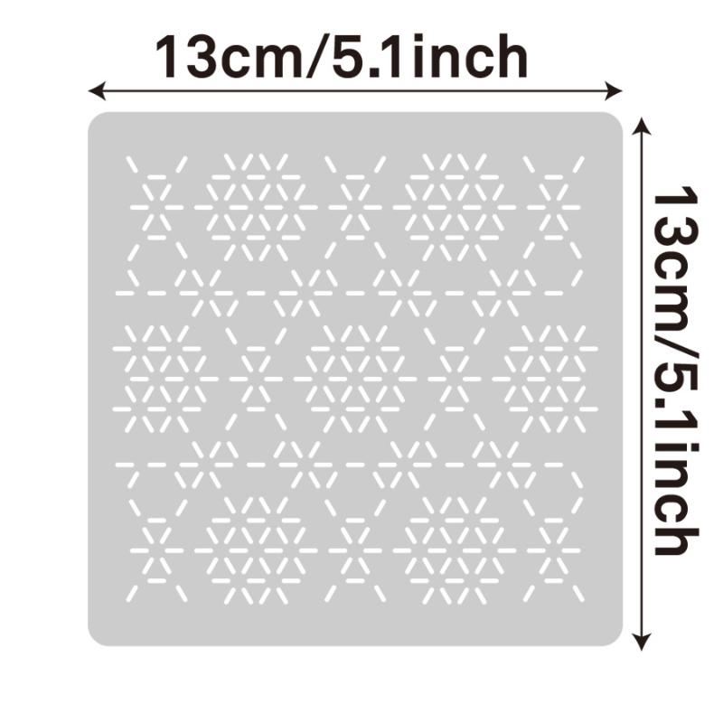 Embroidery Stencil Template Se - đánh giá và giá Textile Sewing Patterns